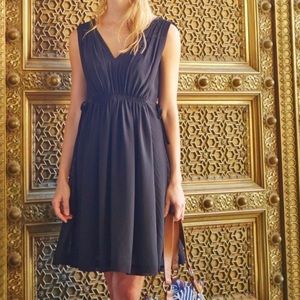 Anthropologie black lavana dress